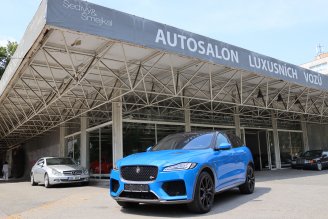 JAGUAR F-PACE SVR 5.0 V8 AWD 405kW - Autosalon Šedivý & Šmejkal, Praha-Prosek