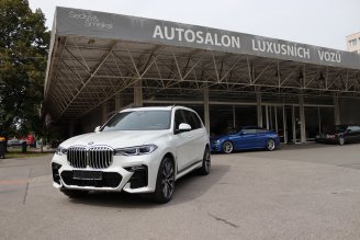 BMW X7 xDrive40i M Sport – 7 míst, Laser, Sky Lounge, 1. majitel v ČR - Autosalon Šedivý & Šmejkal, Praha-Prosek