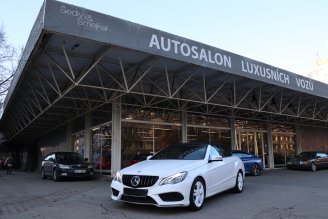 MERCEDES-BENZ E250 CABRIO 155kW - Autosalon Šedivý & Šmejkal, Praha-Prosek